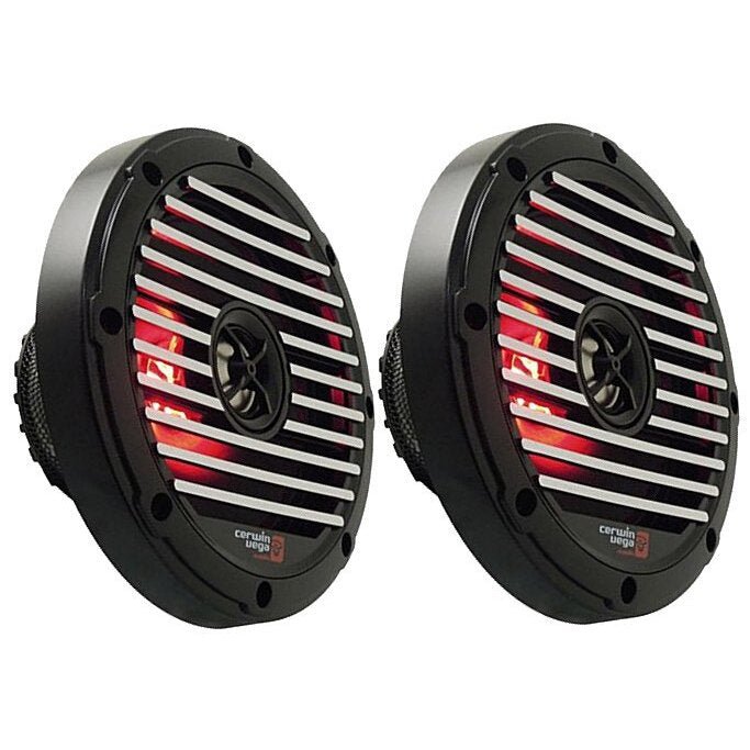 8" RPM Stroker Marine 2-Way Coaxial Speakers W/RGB LED Lighting - SM8 - Cerwin Vega